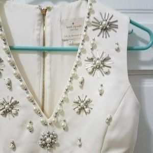 Kate Spade v-neck white dress